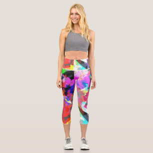 summer and mojito capri leggings