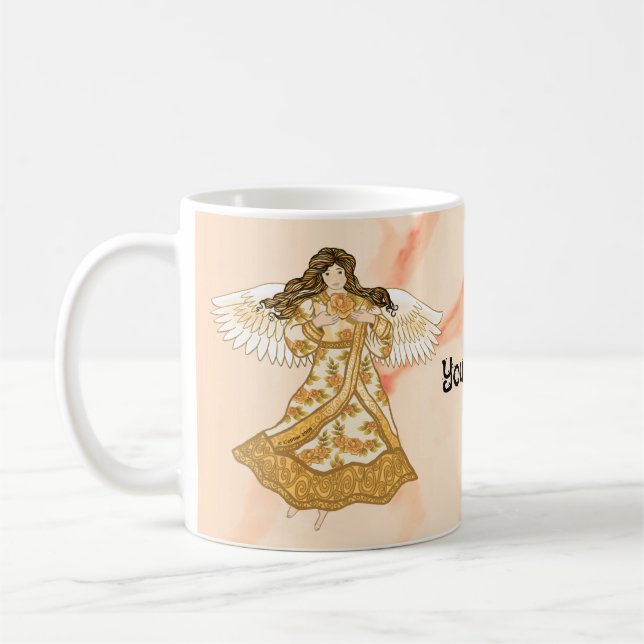 Summer angel coffee mug (Left)