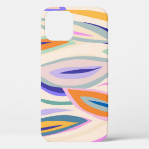 Summer Art: Creative Collage Pattern iPhone 12 Case