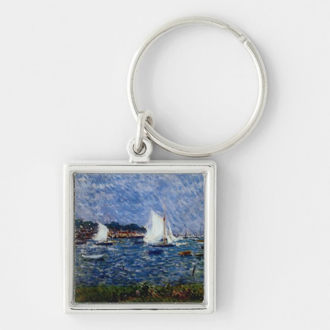 Summer at Cowes Key Ring (Front)