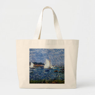 Summer at Cowes Large Tote Bag