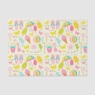 Summer At The Beach Tissue Paper