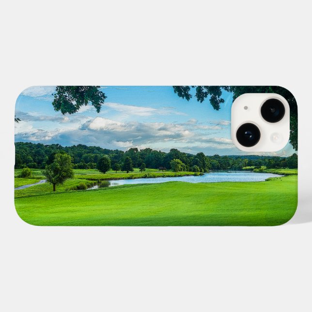 Summer At The Golf Course Case-Mate iPhone Case (Back (Horizontal))