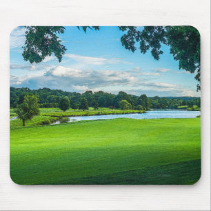 Summer At The Golf Course Mouse Mat