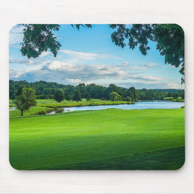 Summer At The Golf Course Mouse Mat (Front)