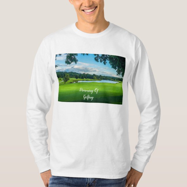 Summer At The Golf Course T-Shirt (Front)