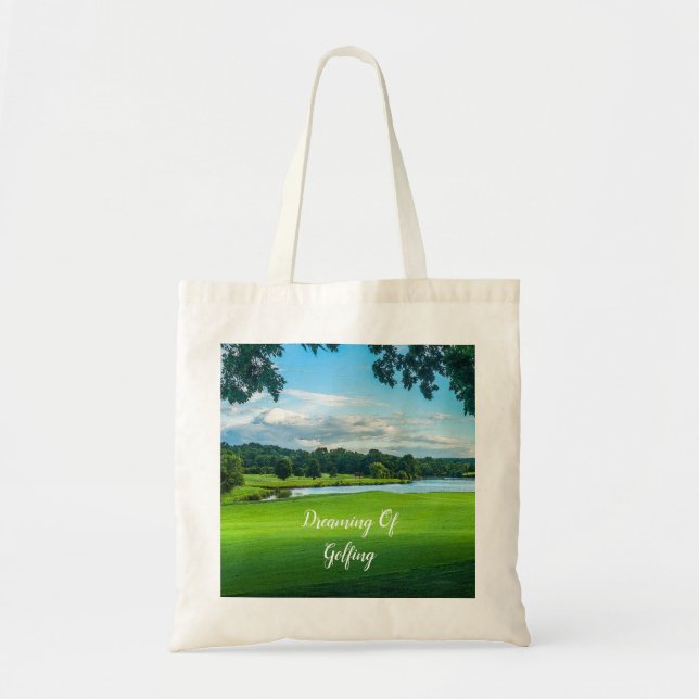 Summer At The Golf Course Tote Bag (Front)