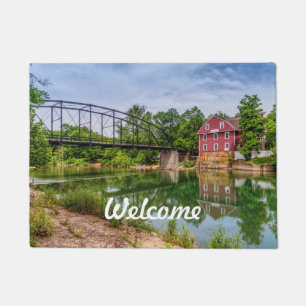 Summer At War Eagle Mill Welcome Doormat