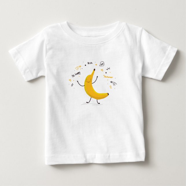 Summer Baby Banana Tshirt (Front)