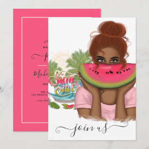 Summer Bachelorette Party Invitation