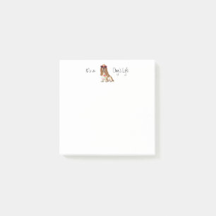 Summer Basset Hound Post-it Notes