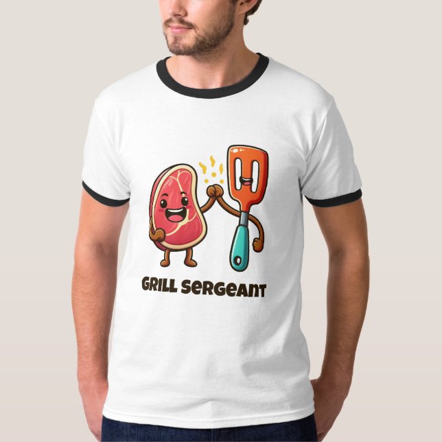 Summer BBQ / Cookout Party T-Shirt (Front)