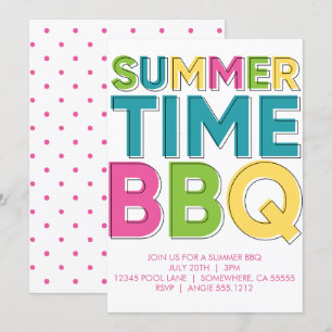SUMMER BBQ INVITE