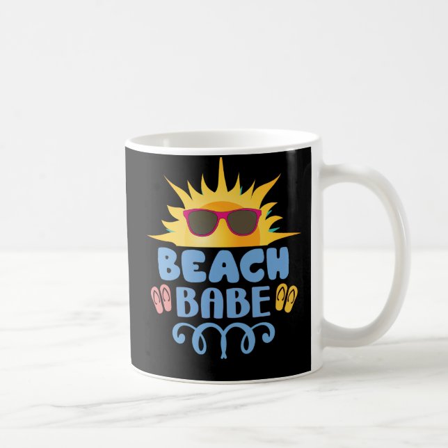 Summer Beach Babe  Coffee Mug (Right)