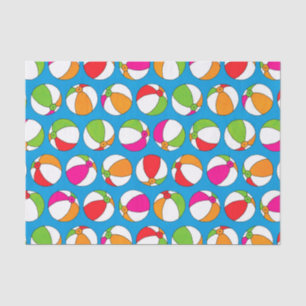 Summer Beach Balls Tissue Paper