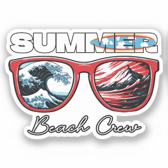 Summer Beach Crew - Summer Vibes (Front)