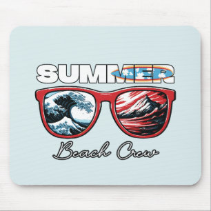 Summer Beach Crew - Summer Vibes Mouse Mat