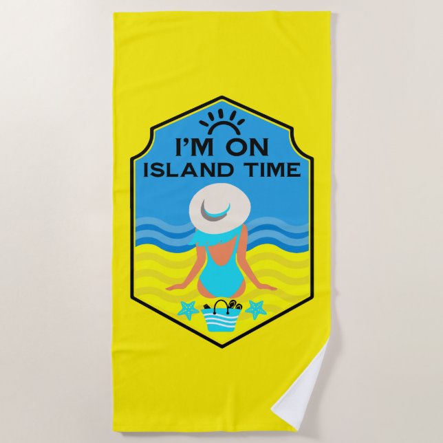 Summer Beach Essential Gift Towel (Front)
