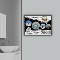 Summer Beach Fun Instagram Collage 