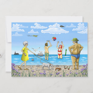Summer Beach Holiday Card
