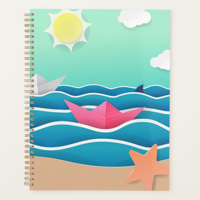 Summer Beach Landscape Planner (Front)