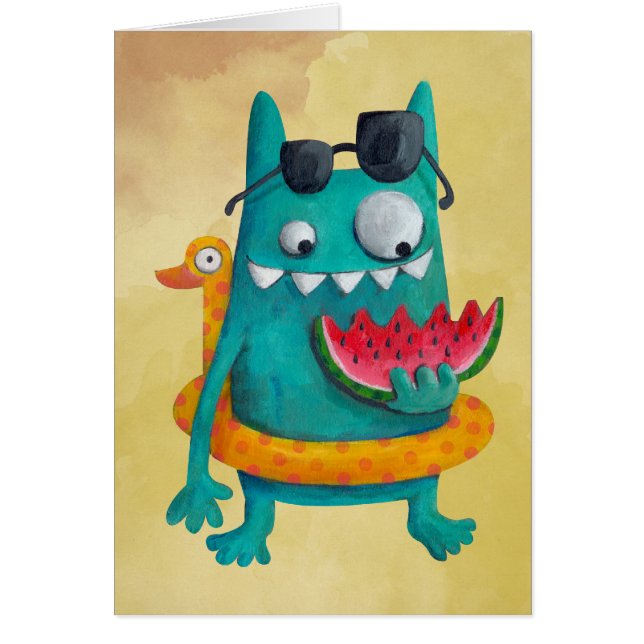 Summer Beach Monster (Front)