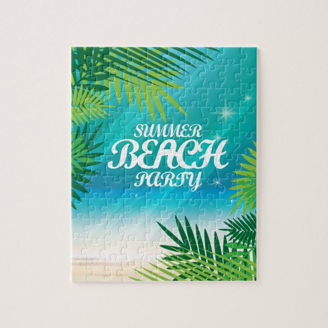 Summer Beach Party Jigsaw Puzzle (Vertical)