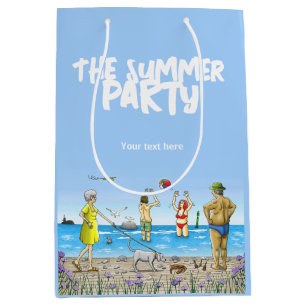 Summer Beach Party Medium Gift Bag