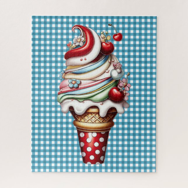 Summer Beach Puzzle (Vertical)