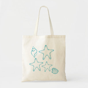 Summer Beach Seashells Cruise Tote Bag Gift