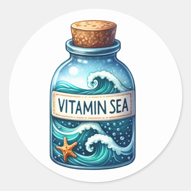 Summer Beach Stickers (Front)
