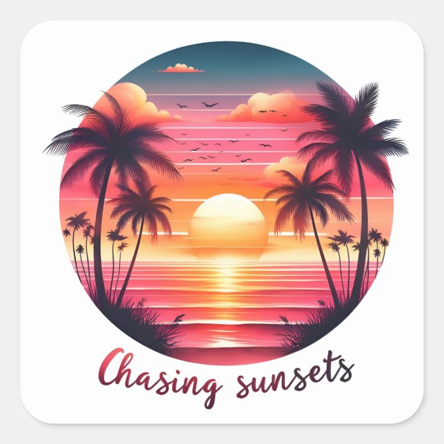 Summer Beach Stickers (Front)