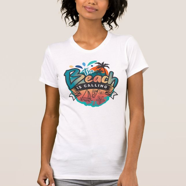 Summer & Beach Sublimation  T-Shirt (Front)