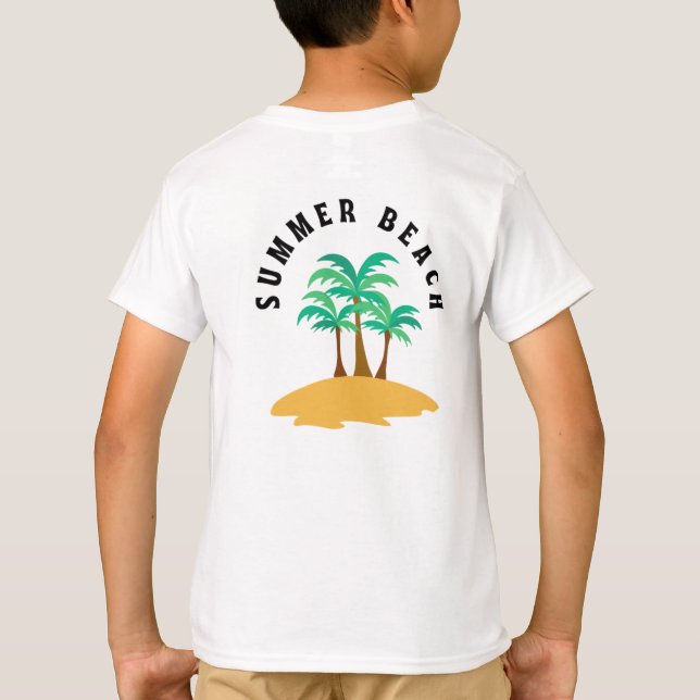 Summer Beach T-Shirt (Back)