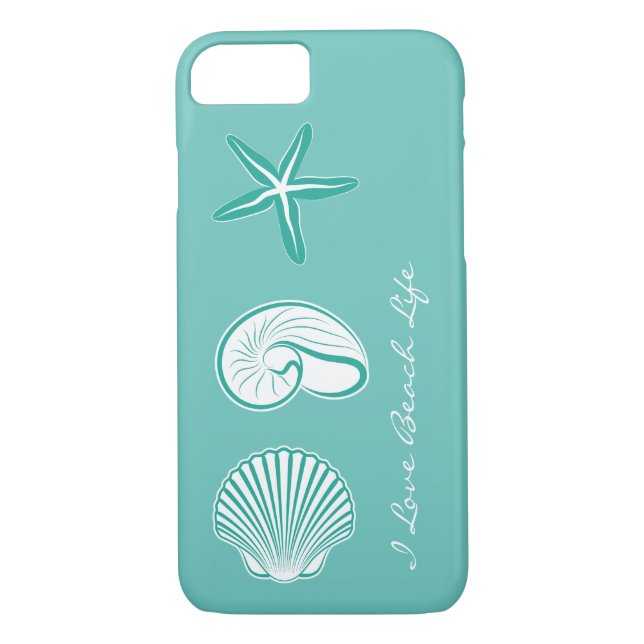 Summer Beach Theme Case-Mate iPhone Case (Back)