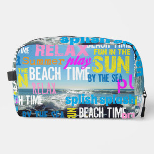 Summer Beach Time Fun Dopp Kit