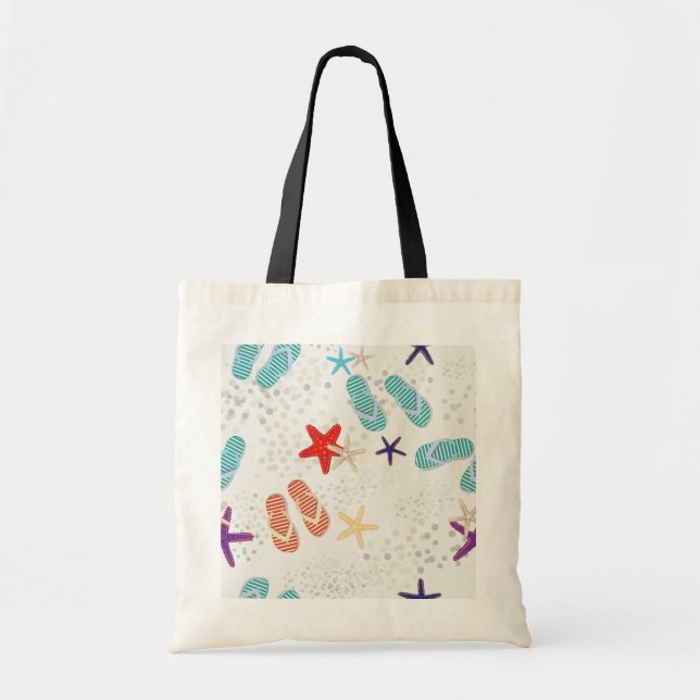 Summer beach tote bag (Front)
