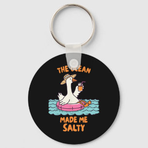 Summer Beach Vacay Summertime The Ocean Made Me A Key Ring