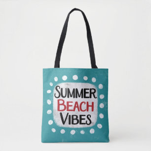 Summer Beach Vibes Tote Bag