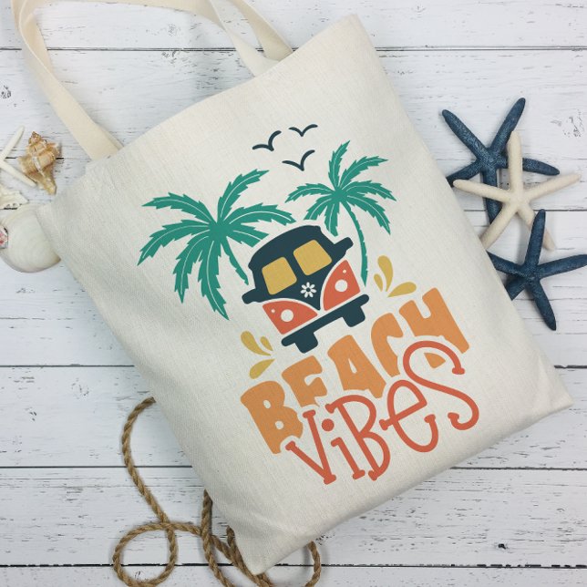 Summer Beach Vibes Tote Bag (Beach Vibes Tote Bag)