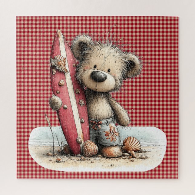 Summer Bear Puzzle (Vertical)