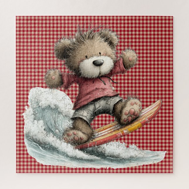 Summer Bear Puzzle (Vertical)