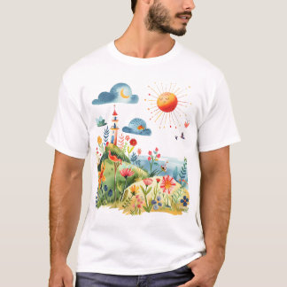 Summer Beautiful Garden T-Shirt
