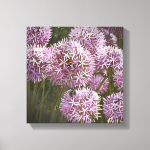 Summer bees 2014 canvas print