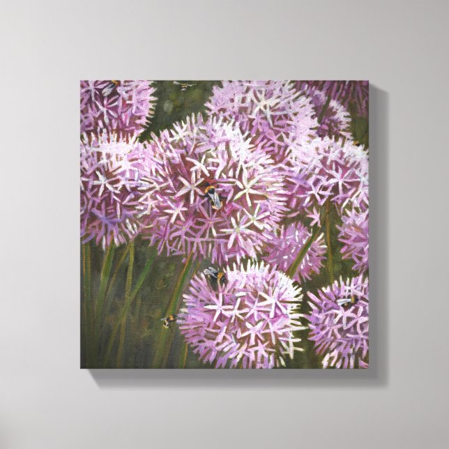 Summer bees 2014 canvas print (Front)