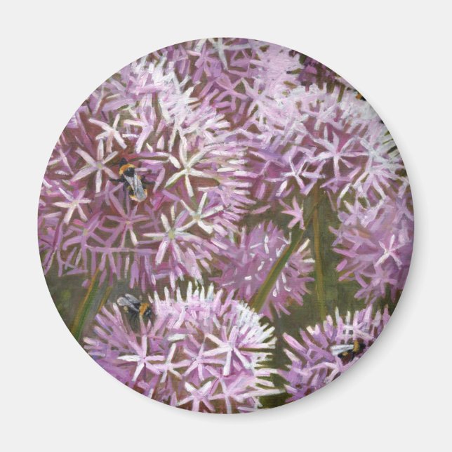 Summer bees 2014 magnet (Front)