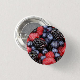 Summer Berries Button