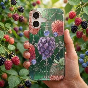 Summer Berries Medley Stained Glass