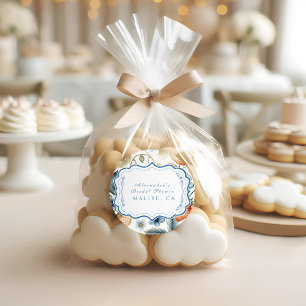 Summer Berry Love Bridal Shower Classic Round Sticker