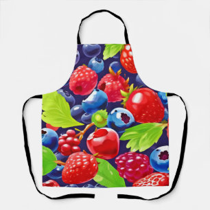 Summer Berry Medley Apron
